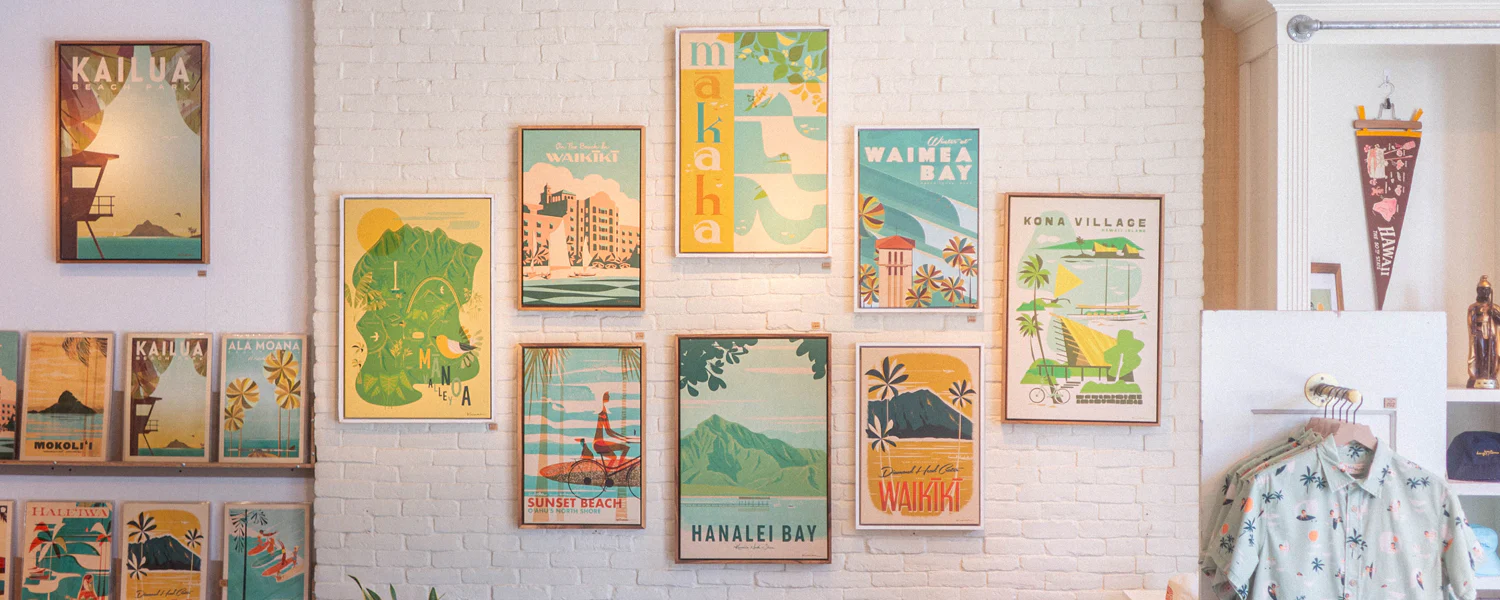 Vintage Hawaii, Reimagined by Hand